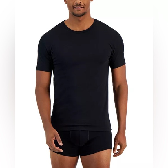 Alfani Other - NIB 4 NEW ALFANI XL PKG of 4 crew neck regular fit T-shirt Black $40 retail.